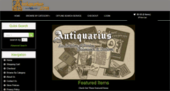 Desktop Screenshot of antiquarius.com